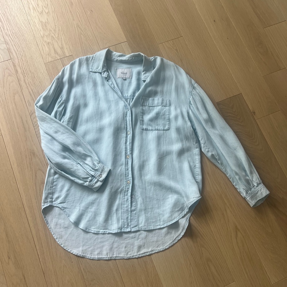 Rails Light Blue Button Down Shirt